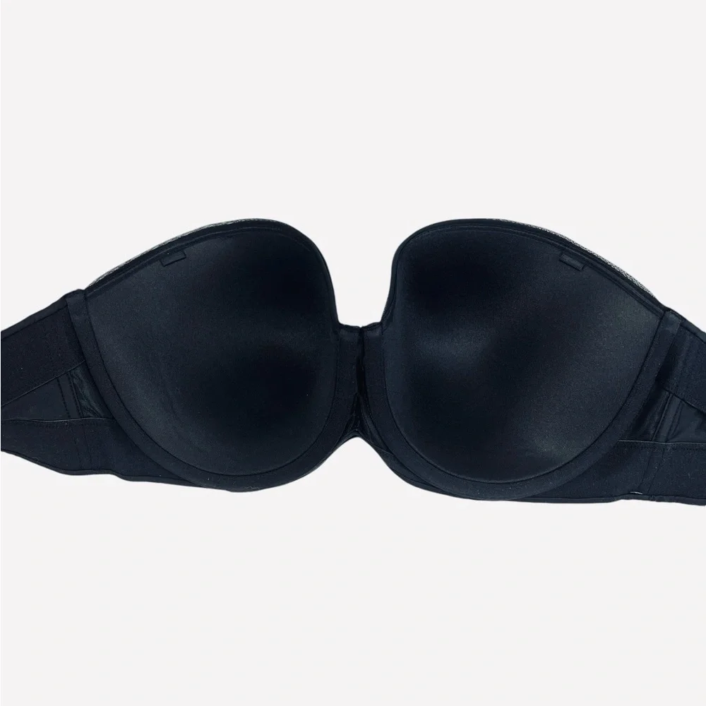 Calvin Klein Women's Constant Strapless Bra Black Size 38C